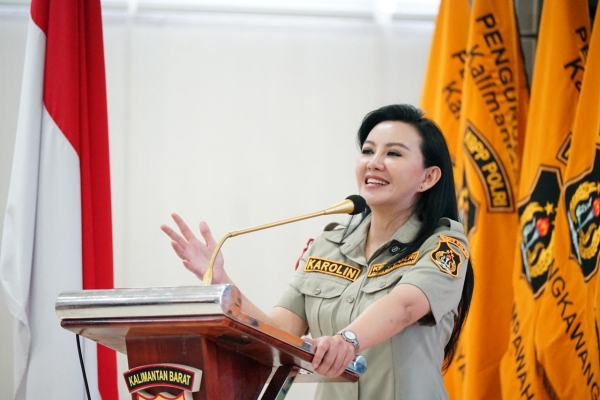  Pengurus KBPP Polri Daerah Kalbar Siap Mensukseskan Dan Mendukung Kembali Evita Nursanty