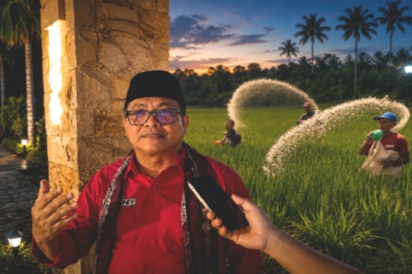 Sonny Danaparamita Soroti Tingginya Biaya Produksi Petani Bondowoso di Tengah Dorongan Swasembada