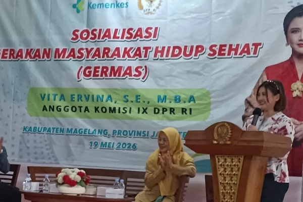 Vita Ervina Tekankan Pentingnya Kesadaran Hidup Sehat