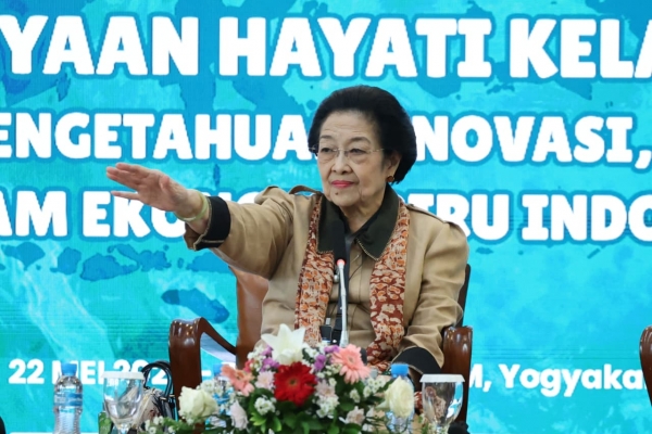 Megawati Dorong Laut Jadi Pusat Geopolitik dan Inovasi Nasional