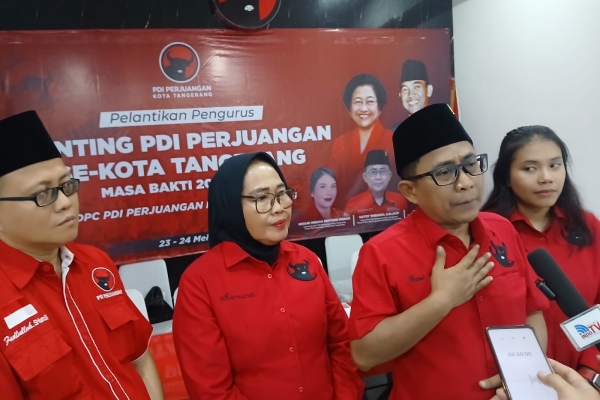 ​Perkuat Akar Rumput, DPC PDI Perjuangan Kota Tangerang Lantik Serentak 936 Pengurus Ranting
