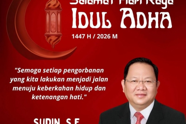 Idul Adha 1447 H, Sudin: Momentum Mempererat Silaturahmi dan Menebar Kebaikan Kepada Sesama
