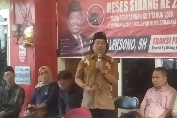 Reses di Gubeng, Budi Leksono Borong Keluhan Warga Mulai dari Fasilitas PAUD hingga Miskomunikasi KSH