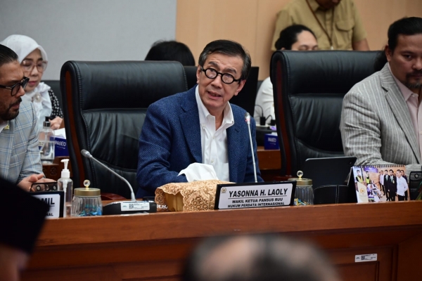Sentil Kemudahan Bisnis RI di Bawah Vietnam, Yasonna Laoly Kebut RUU Hukum Perdata Internasional