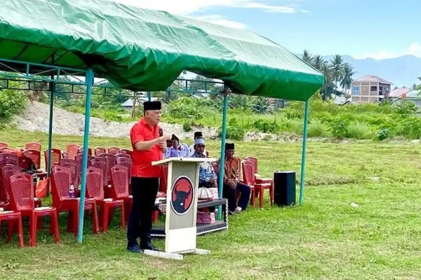 Peringati Bulan Bung Karno, PDI Perjuangan Sulteng Gelar Upacara Hari Lahir Pancasila di Sigi