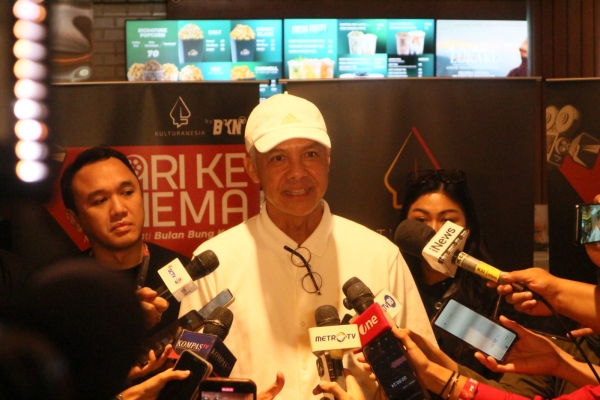 Usai Nobar 'Ghost in the Cell', Ganjar Pranowo: Sindirannya Nyelekit, Horornya Ngeri, Tapi Pesannya Sampai