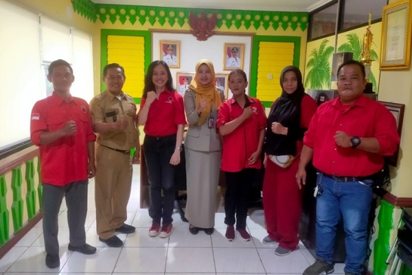 Pengurus Ranting PDI Perjuangan Pondok Kelapa Audiensi dengan Lurah, Bahas Sinergi Program Rakyat