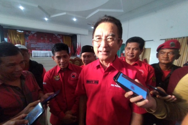 Rudianto Tjen Minta Pengurus Ranting PDI Perjuangan Bangka Tetap Semangat dan Aktif Layani Masyarakat