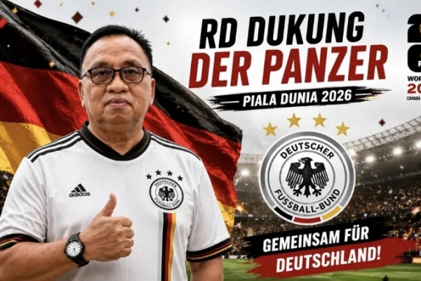 Juara Piala Dunia 2026, Robby Dondokambey Dukung 'Der Panzer' Jerman 