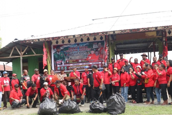 BTM Tegaskan Komitmen PDI Perjuangan Kawal Pembangunan dan UMKM di Kampung Yobeh