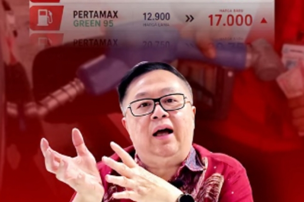 Darmadi Durianto Ingatkan Pemerintah Waspadai Dampak Berantai Kenaikan Harga Pertamax Terhadap Daya Beli Kelas Menengah