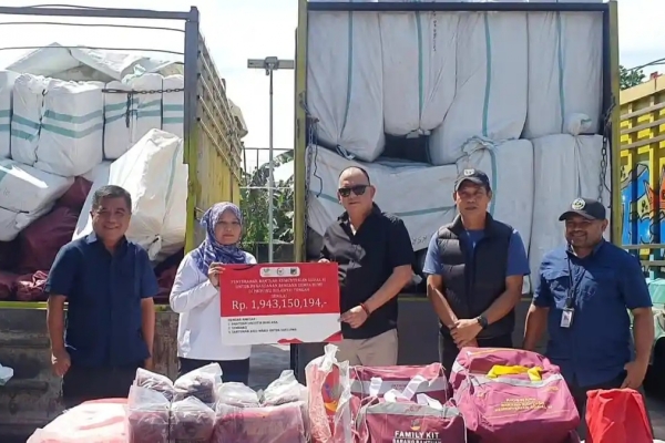 Matindas Rumambi Salurkan Bantuan Gempa Sulteng: Negara Harus Hadir di Tengah Masa Sulit