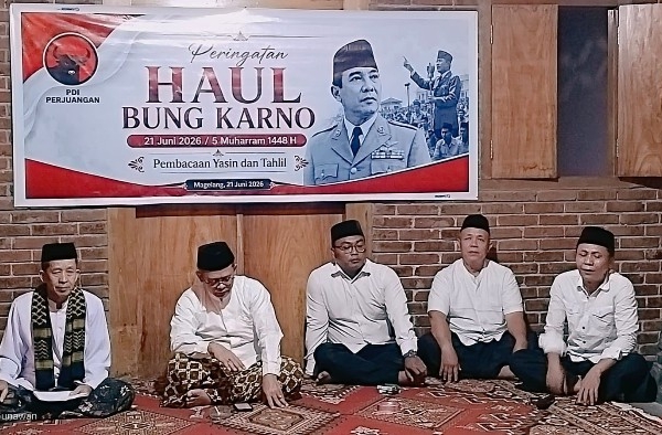 Haul Bung Karno di Magelang, Wibowo Prasetyo: Rawat Api Perjuangan dan Semangat Gotong Royong