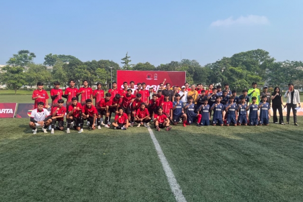 Isi Momentum Bulan Bung Karno, Skuad Banteng Jakarta FC Gelar Uji Coba Lawan Persigawa