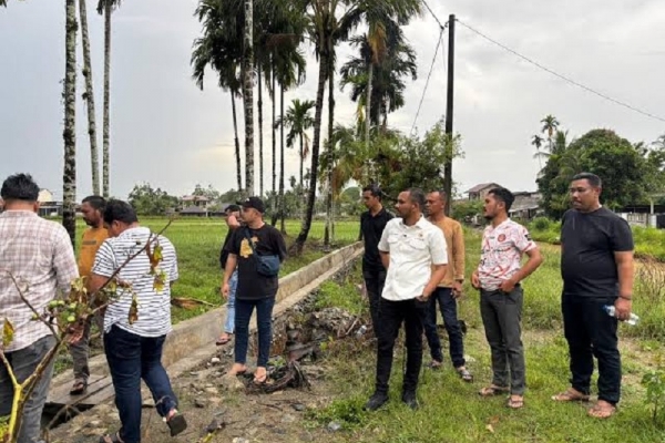 Jamaluddin Idham Pastikan Pembangunan Irigasi Beutong di Nagan Raya Perkuat Produktivitas Pertanian Aceh