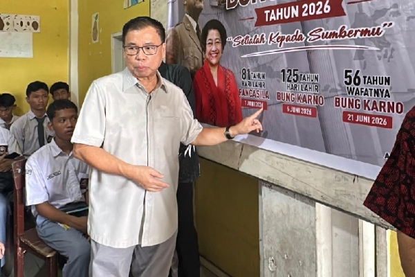 Peringati Bulan Bung Karno, Sofyan Tan Kobarkan Semangat Nasionalisme Pelajar Medan dan Deli Serdang