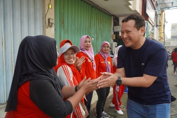 Banyu Biru Ajak Warga Nganjuk Hidupkan Semangat 'Berdikari' Bung Karno Lewat UMKM