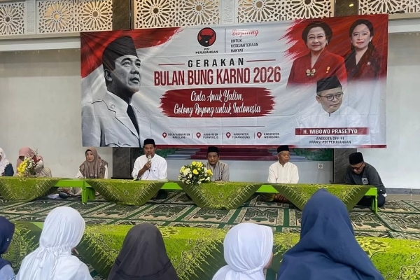 Maknai Bulan Bung Karno, Wibowo Prasetyo Tegaskan Gotong Royong Harus Jadi Tindakan Nyata
