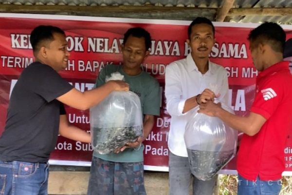 Jamaluddin Idham Salurkan 3,7 Juta Bibit Ikan Ke Lebih dari 100 Pokdakan di Berbagai Kab/Kota di Aceh