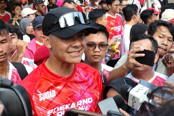 Ikut Soekarno Run 2026, Ganjar Pranowo Maknai Berdikari sebagai Refleksi Kekuatan Bangsa