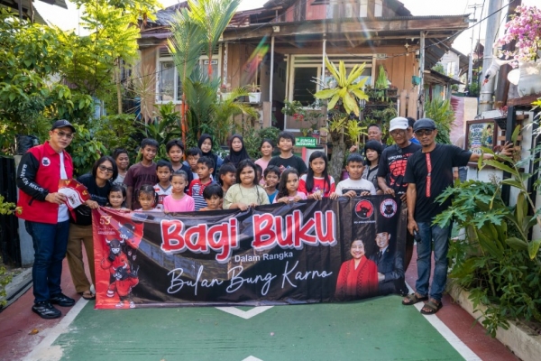 Peringati Bulan Bung Karno, DPC PDI Perjuangan Balikpapan Gelar Pelatihan Pupuk Organik di Kampung Bungas