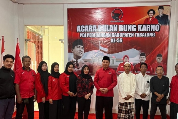 PDI Perjuangan Kabupaten Tabalong: Bulan Bung Karno Momentum Teguhkan Semangat Melayani Masyarakat