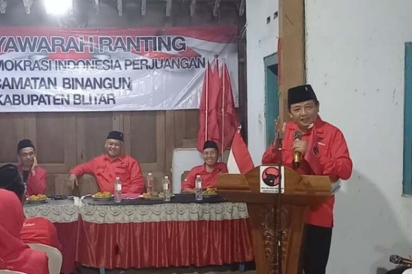 Musran PDI Perjuangan Blitar Cetak Regenerasi Ideologis, Kader Muda dan Perempuan Perkuat Organisasi hingga Akar Rumput