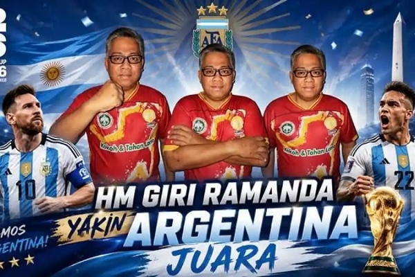 Giri Ramanda Kiemas Optimistis Argentina Juara Piala Dunia 2026