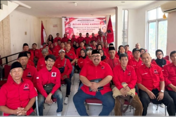 Momentum Bulan Bung Karno, PDI Perjuangan Depok Solidkan Struktur PAC hingga Akar Rumput