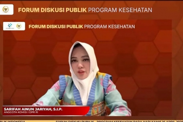 Sarifah Ainun Jariyah Tegaskan Kesehatan Masyarakat Salah Satu Pilar Utama Ketahanan Nasional 