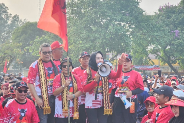 Gelar Gebyar Sehat Soekarno di Lampung, PDI Perjuangan Gaungkan Pesan ‘Jas Merah’ bagi Generasi Z