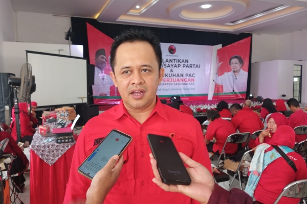 Perkuat Struktur Organisasi, DPC PDI Perjuangan Tasikmalaya Lantik Pengurus Anak Cabang & Sayap Partai
