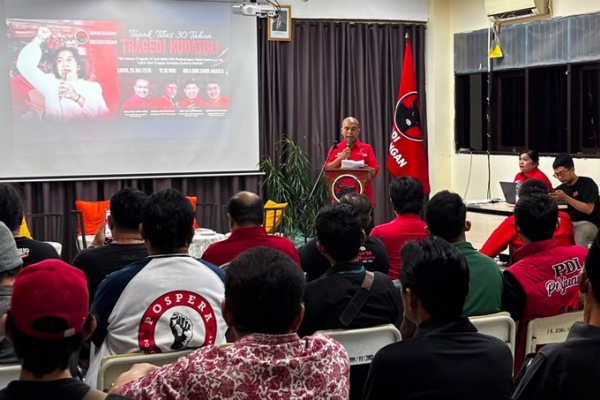 Jaga Semangat Kudatuli, Ketua PAC PDI Perjuangan Ciracas Ajak Kader Rawat Militansi dan Tetap Bersama Rakyat