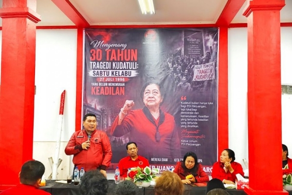 Peringatan 30 Tahun Kudatuli di Karo, Bob Andika Sitepu Ajak Rawat Demokrasi dan Kenang Para Korban