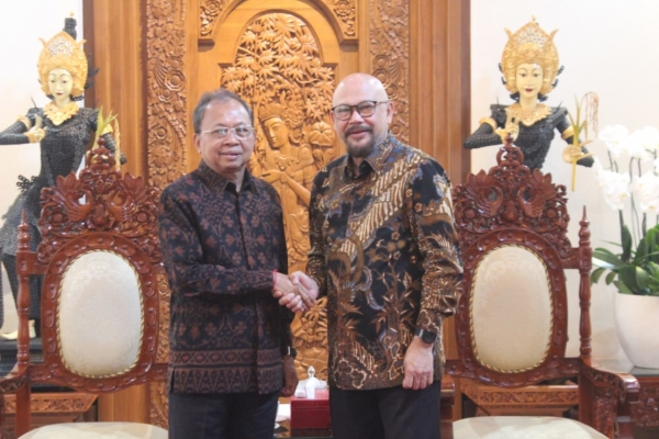 Koster Jadikan Forum Internet Dunia ICANN87 Momentum Branding Peradaban dan Aksara Bali