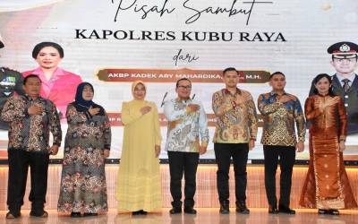 Perkuat Sinergi Daerah, Pemkab Kubu Raya Gelar Pisah Sambut Kapolres