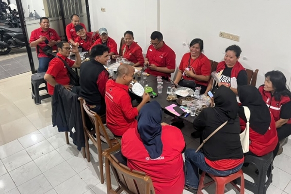 Disiplin Kader Jadi Penekanan, PAC PDI Perjuangan Ciracas Perkuat Konsolidasi hingga Anak Ranting