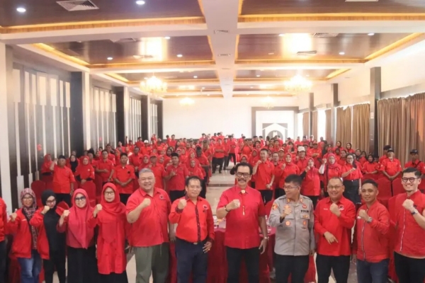 DPC PDI Perjuangan Batam Perkuat Simpul Akar Rumput, Lantik 343 Pengurus di Bengkong