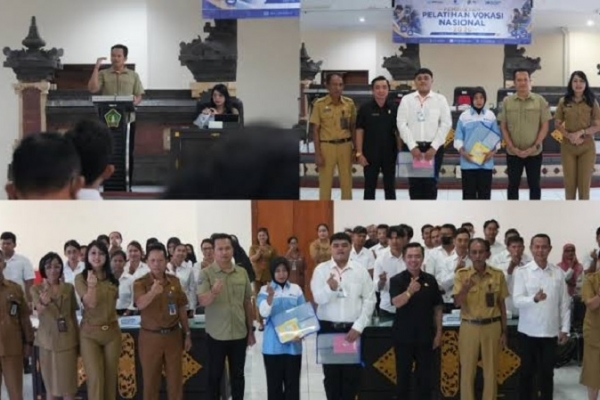 Bupati Jembrana Buka Pelatihan Vokasi Nasional Batch 3, Tekankan Aktualisasi dan Kompetensi Kerja
