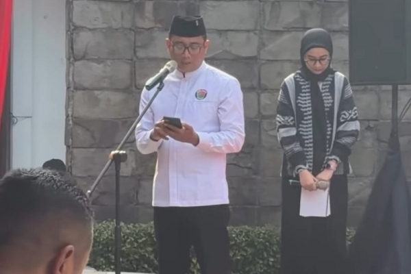 Pimpin Doa di Makam Bung Hatta, Afthon Lubbi Ingatkan Pentingnya Menjaga Warisan Kemerdekaan