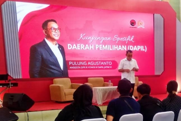 BPOM Kediri dan Komisi IX DPR RI Sosialisasi Pangan Aman dan Pencegahan Stunting di Kandangan
