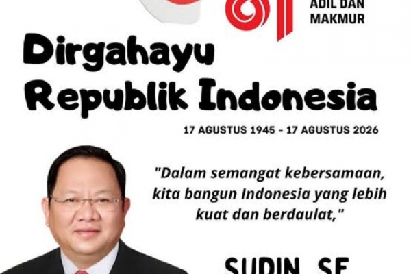 HUT ke-81 RI, Sudin: Momentum Perkuat Kebersamaan, Persatuan dan Kesatuan Bangsa