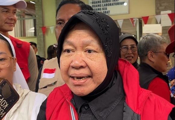 Baguna PDI Perjuangan Tanggap Darurat Gempa Flores, Risma: Prioritaskan Kecepatan dan Ekonomi Lokal