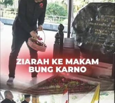 Ziarah ke Makam Bung Karno, Richard Sualang: Semangat Perjuangan Itu Kembali Dihidupkan