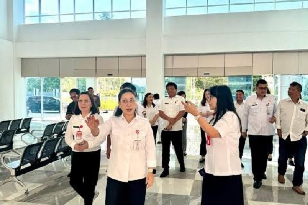 Vanda Tinjau Gedung Baru RSUD Sam Ratulangi, Hadirkan Pelayanan Kesehatan Semakin Baik 