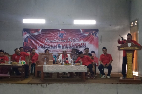 Panaskan Mesin Partai menuju Pemilu 2029, PDI Perjuangan Batang Konsolidasi di Bandar