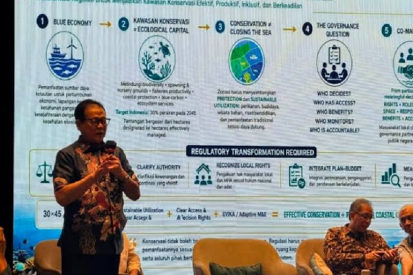 Hanya Jadi Paper Parks, Rokhmin Dahuri: 97,5 Juta Hektare Kawasan Konservasi Jika Tak Dikelola Efektif 