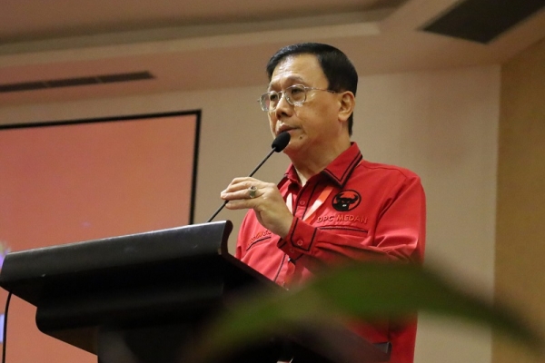 Hasyim Instruksikan 21 Pengurus PAC PDI Perjuangan  Kota Medan Tancap Gas hingga Tingkat Ranting