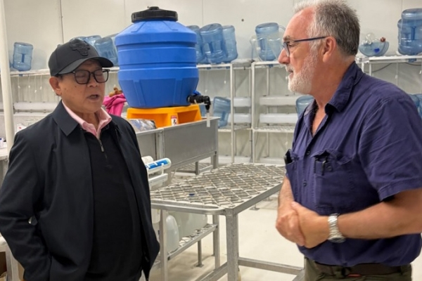 Rokhmin Dahuri Gali Praktik Terbaik Pengembangan Blue Food di Albany Shellfish Hatchery  