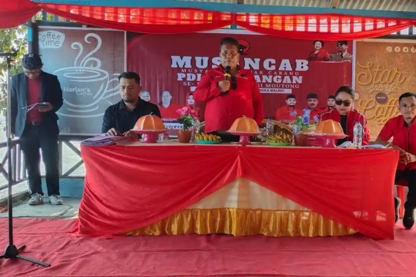 Perkuat Akar Rumput, PDI Perjuangan Sulteng Gelar Musancab Serentak di Parigi Moutong